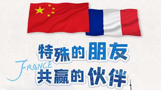近距离 | 中法国旗飘扬 法国热烈欢迎习近平主席到访